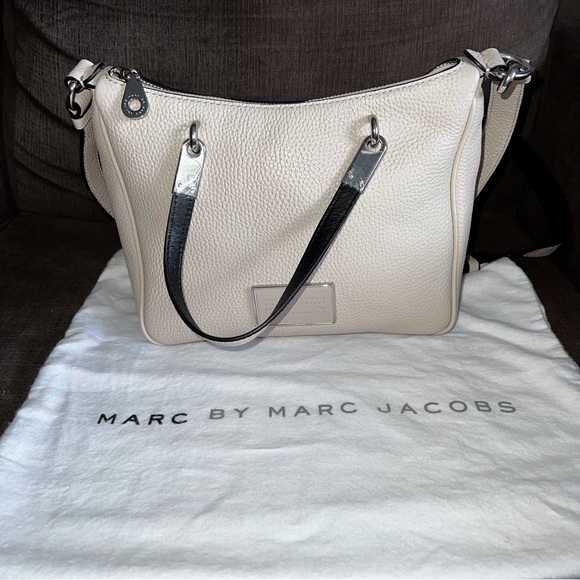 NWT Marc by Marc Jacobs Ligero Ninja Satchel Shoulder Bag - Papyrus - Picture 2 of 16